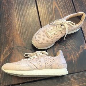 Veja taupe pink sneakers